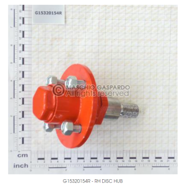 Disko ašis GIGANTE dešinė G15320154R